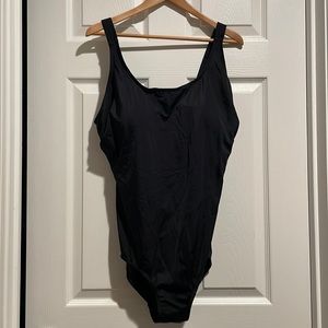 Swimsuits For All black swimsuit, Size 22